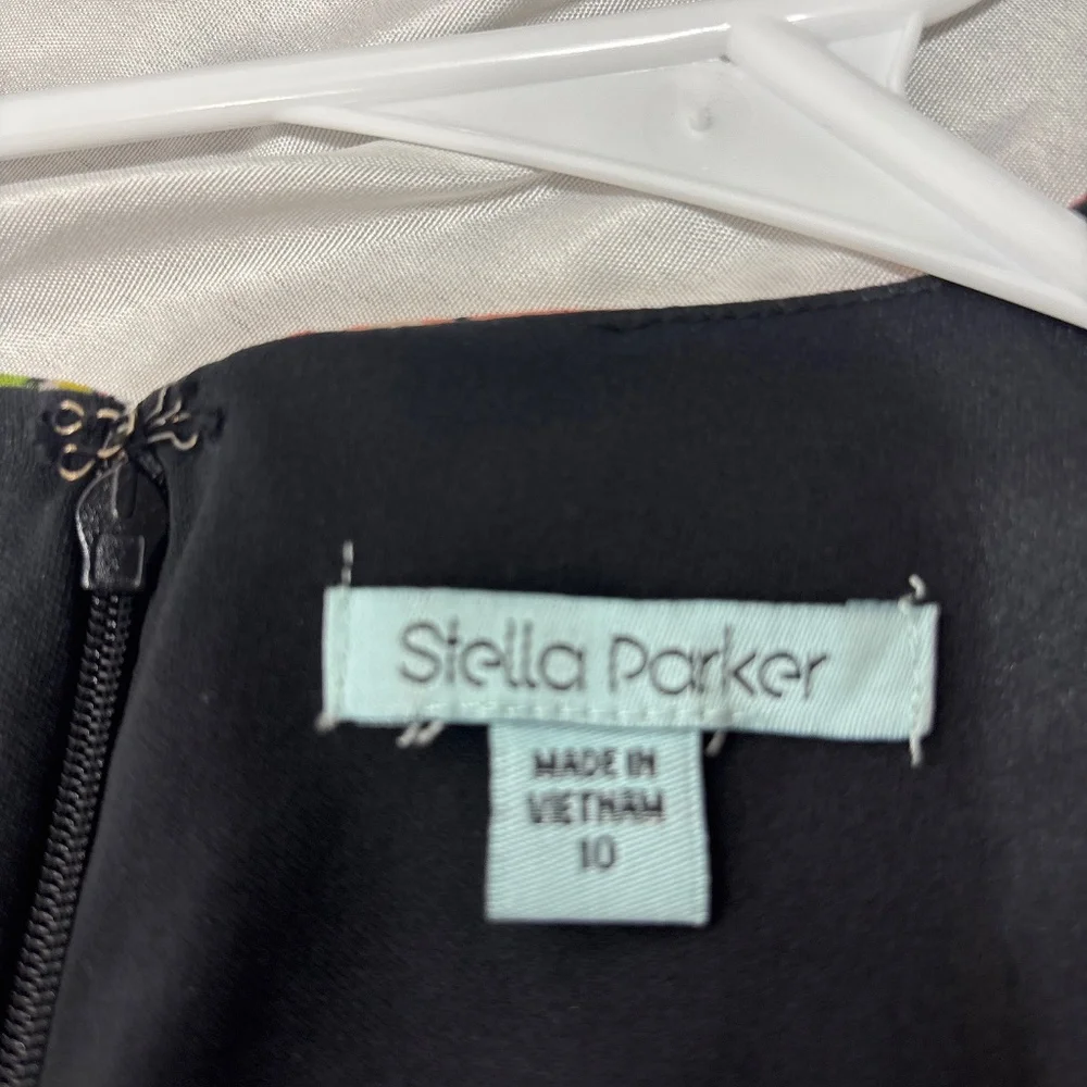 NWT Stella Parker floral dress size 10 - Picture 7 of 13